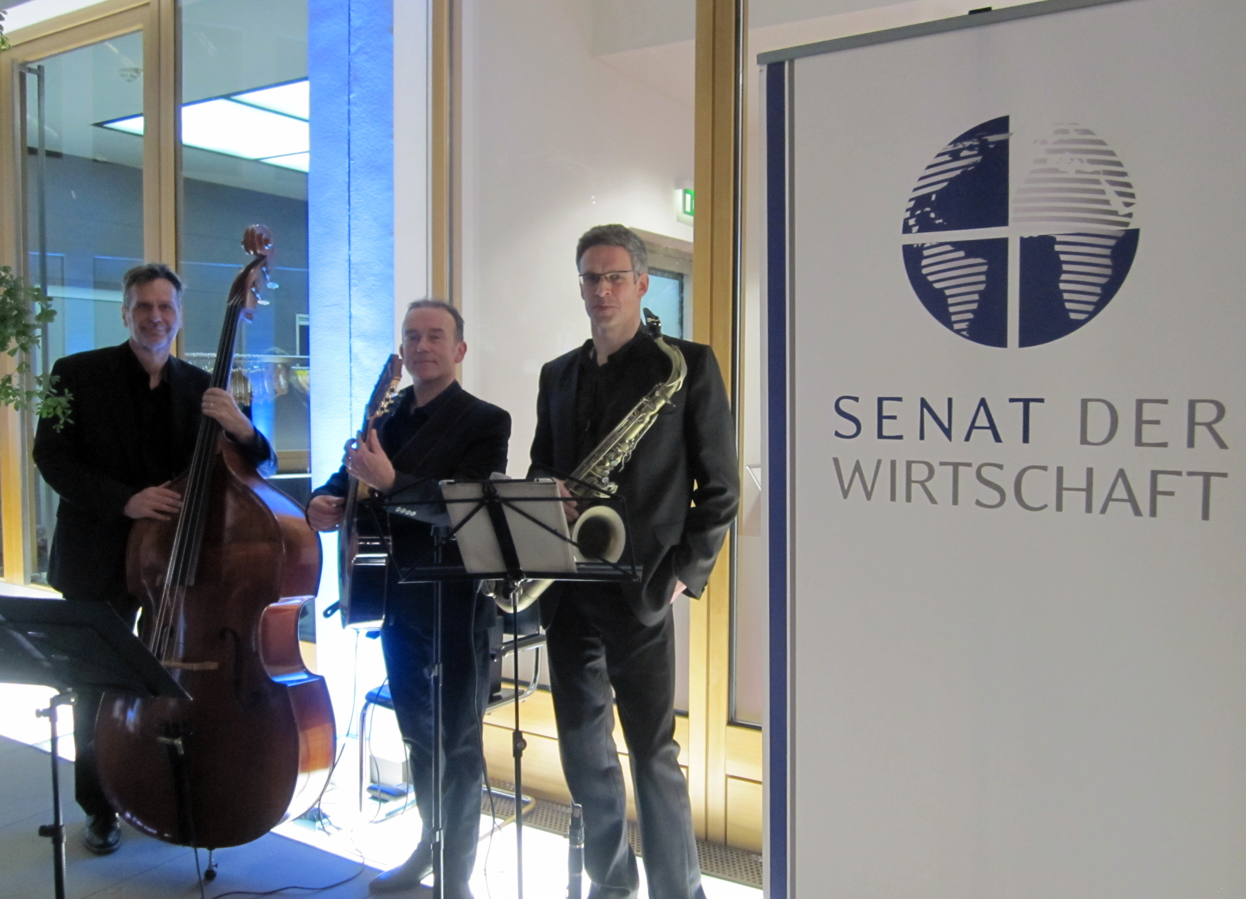 SNATCH Jazztrio im Haus der Bundespressekonferenz