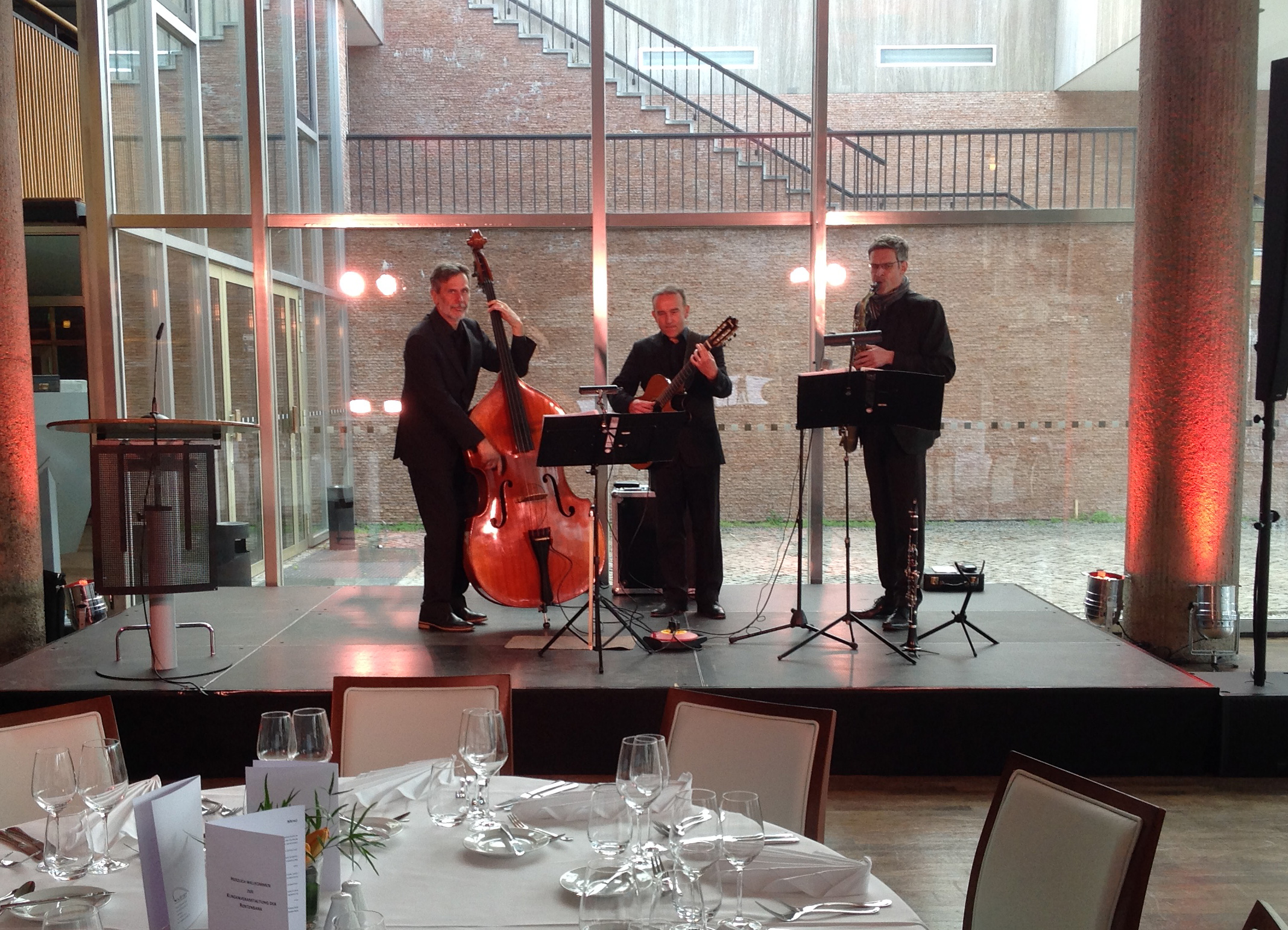 SNATCH Jazztrio im Haus der Kulturen der Welt Berlin