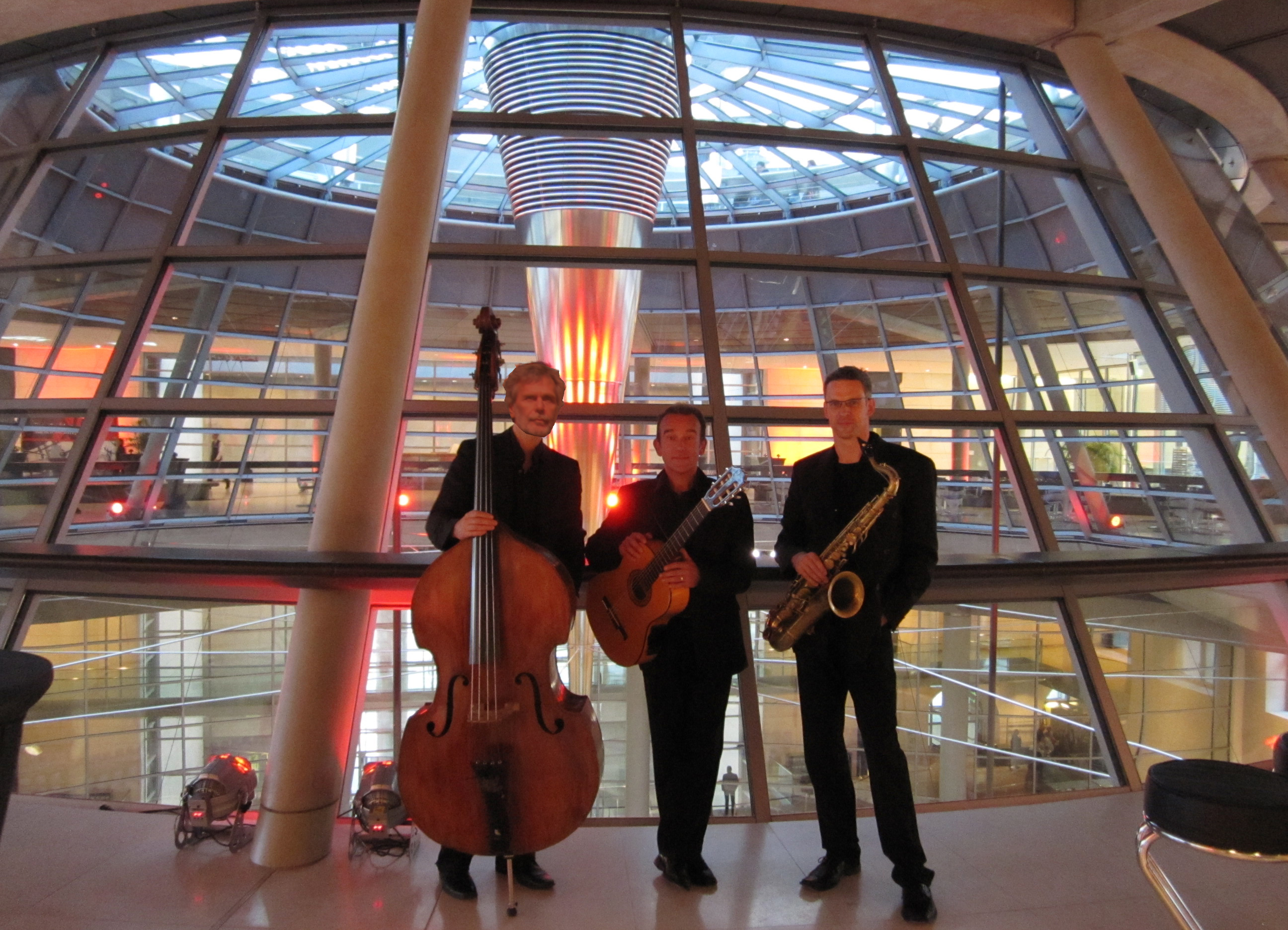 SNATCH Jazztrio im Reichstag