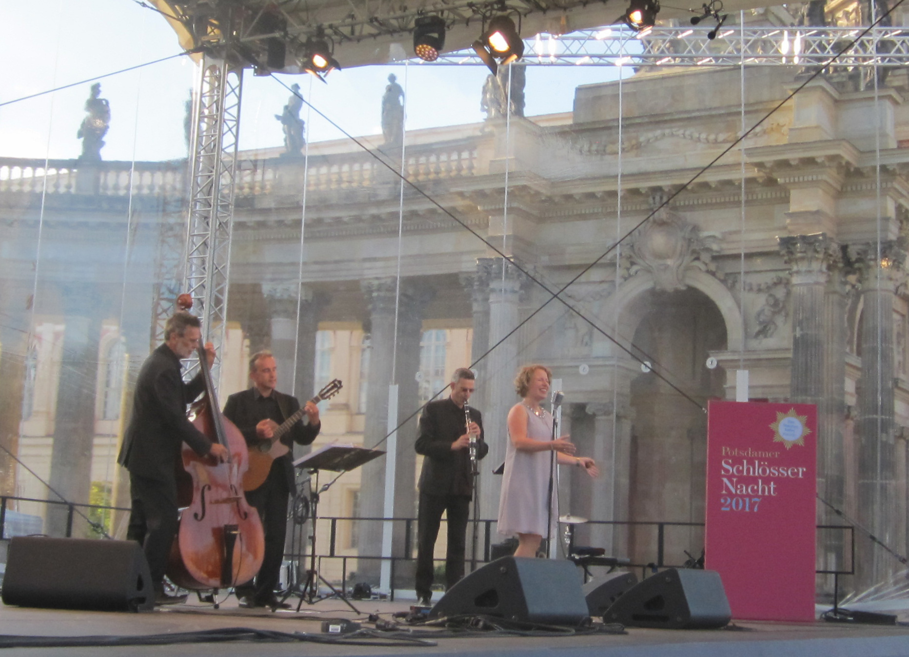 SNATCH Jazztrio auf der Potsdamer Schloesser Nacht