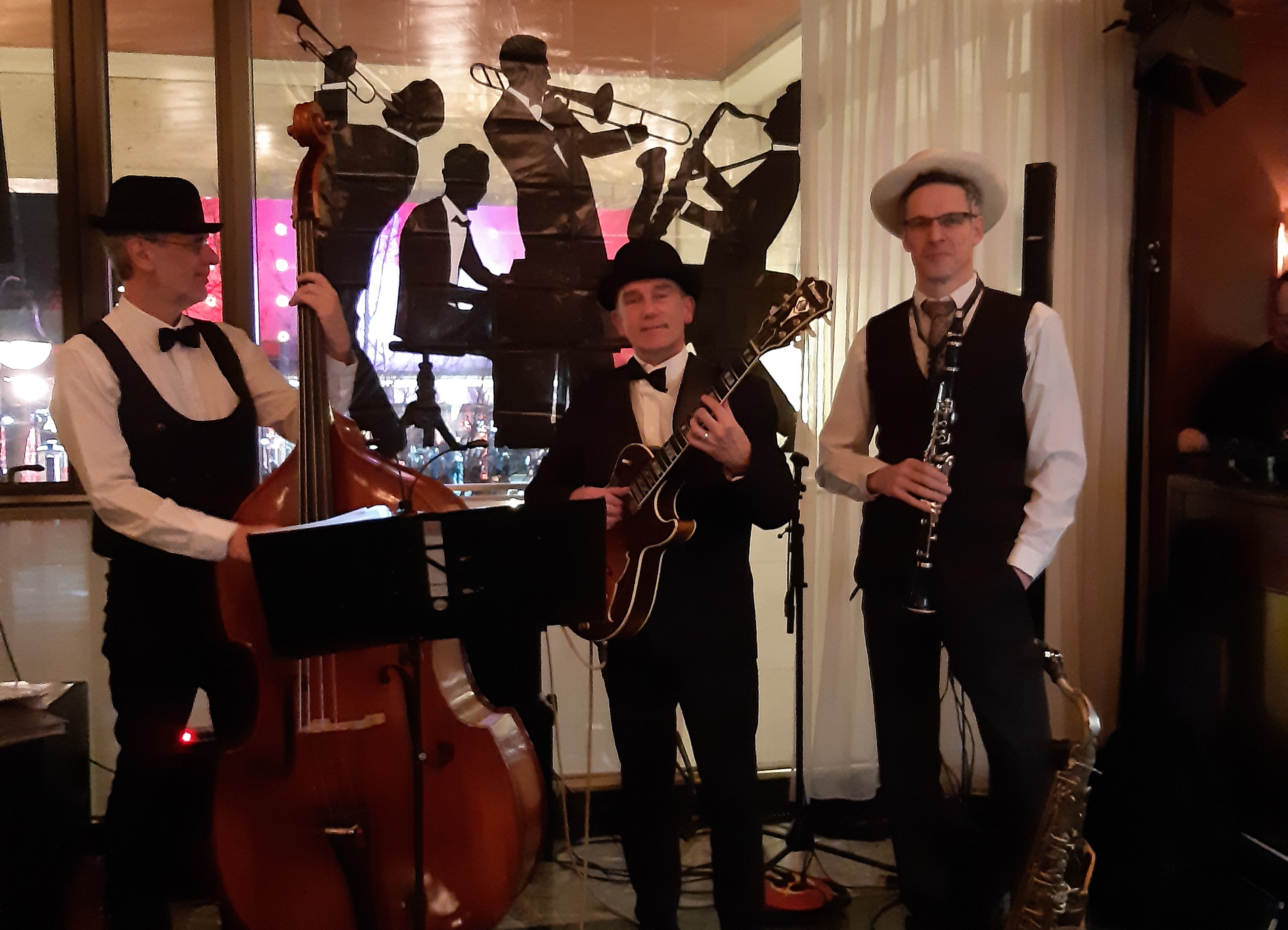 SNATCH Jazztrio im Waldorf Astoria Berlin zur 20iger Jahre Party